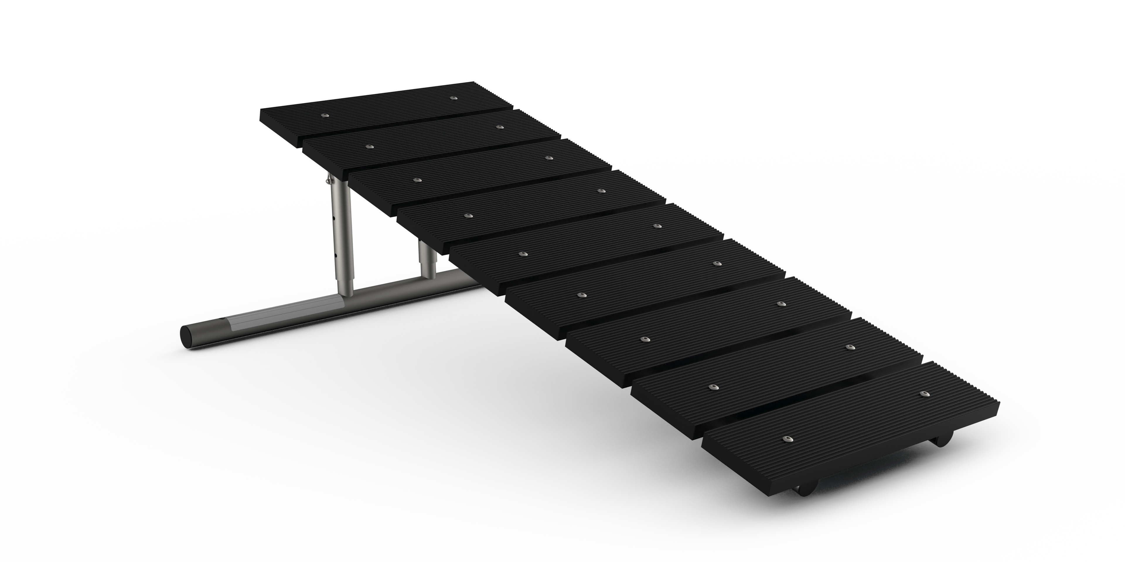 Mountain Biking Feature Large Launch Ramp