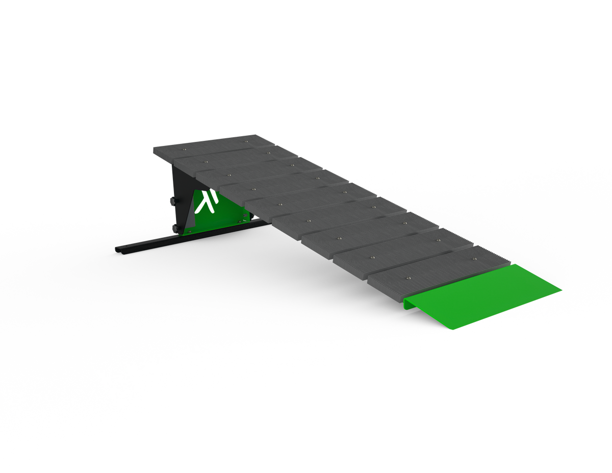Slanted Launch Ramp Mountain biking feature Yardi Large Launch Ramp
